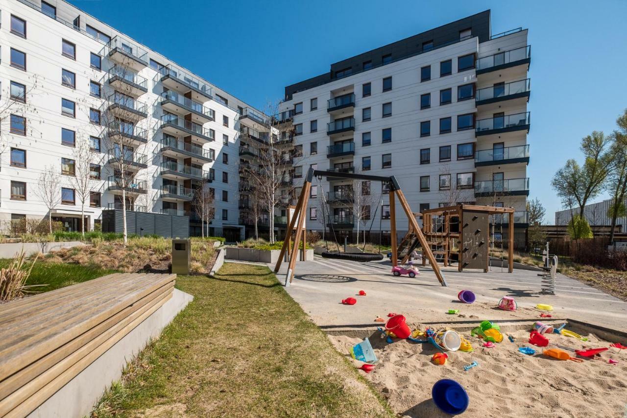 Appartamento Raya Mansion Varsavia Esterno foto
